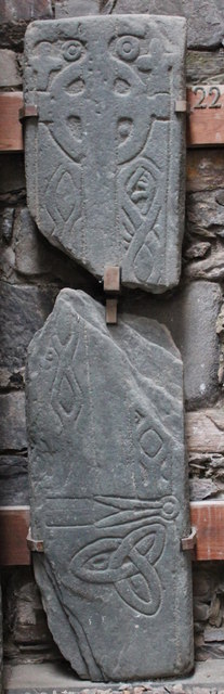 Grave slab in Keills Chapel