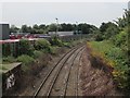 Railway lines west of Edgware Road, NW2