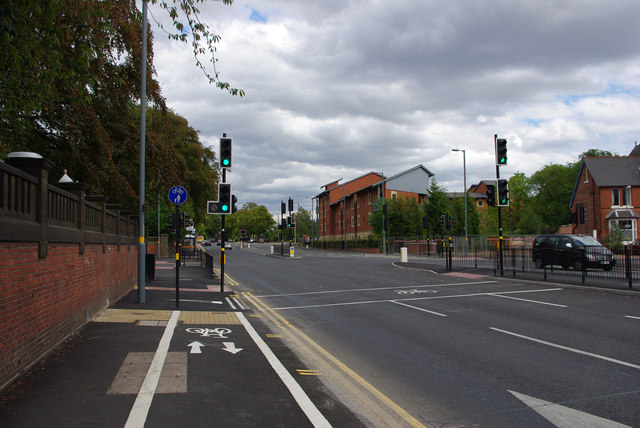 Segregated Shared Use Path Near... © Phil Champion Cc-by-sa/2.0 ...