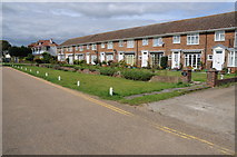 TQ0469 : Houses near Penton Hook by Philip Halling
