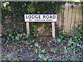 Lodge Road sign