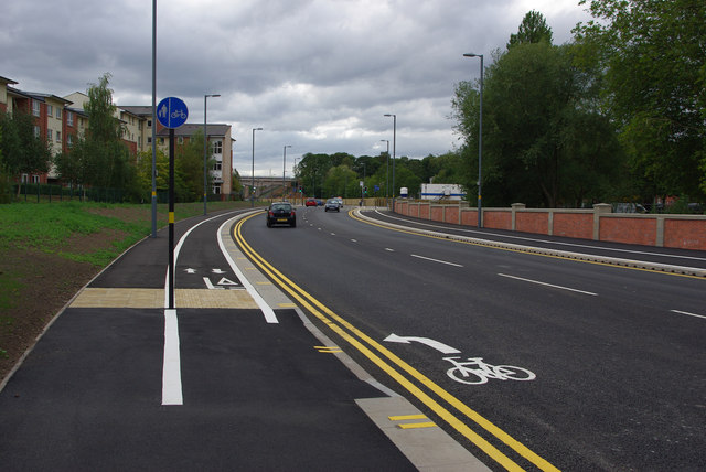 Shared Use Path Alongside Aston Webb... © Phil Champion :: Geograph ...