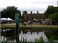 Haughley Park house and lake