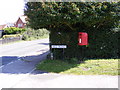 TM5077 : A1095 Halesworth Road & Reydon Cottage Postbox by Geographer