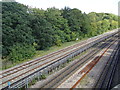 Railway lines at Hanger Lane