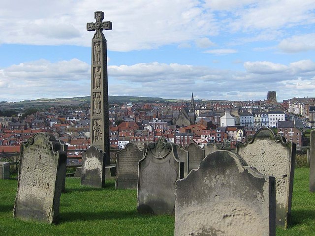 Graves in St Mary's churchyard, Whitby