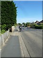 Cyclist in Fareham Park Avenue