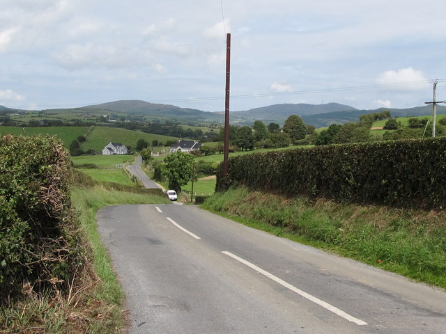 The Magheramayo Road north of the... © Eric Jones cc-by-sa/2.0 ...