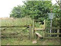 Stile and notice, Leeds Country Way