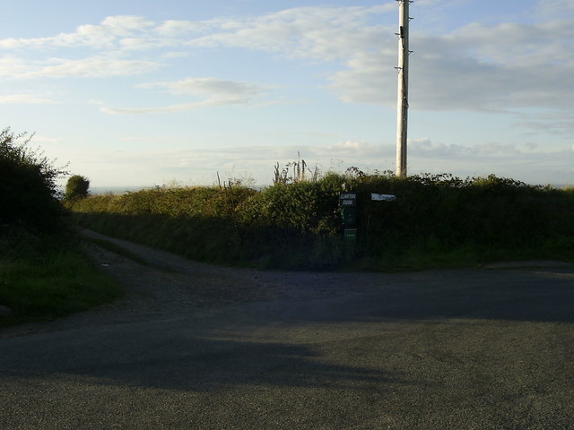Track to Llanvyrn Farm