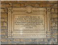 Memorial to Thomas Arthur Dickson on Sywell village hall