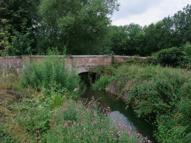The River Soar beneath Stoney Bridge