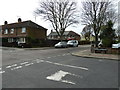 Looking from Nutbourne Road into Bulkington Avenue