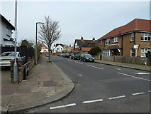 TQ1303 : Looking from Bulkington Avenue into Nutbourne Road by Basher Eyre