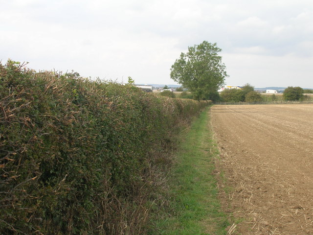 Footpath towards the M18