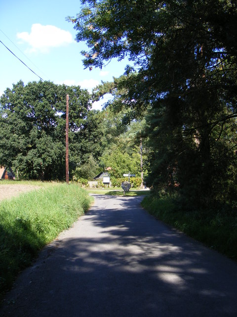 Park Road & Letheringham Village sign & Roadsign