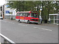 A bus on Kilbowie Road (A8014)