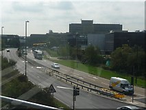 TQ2841 : West Sussex : A23 London Road, Gatwick Airport by Lewis Clarke