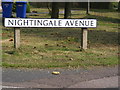 Nightingale Avenue, Reydon sign