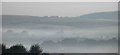 Morning mist forms over The River Dearne