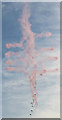 TM1613 : Smoke Patterns, Clacton Air Show, Essex by Christine Matthews