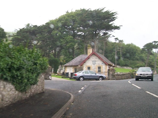 The lodge of Glenarm Castle