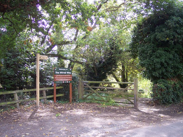 Entrance to Wirral Way at Gayton © Raymond Knapman cc-by-sa/2.0 ...