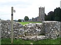 Footpath To Binegar Church