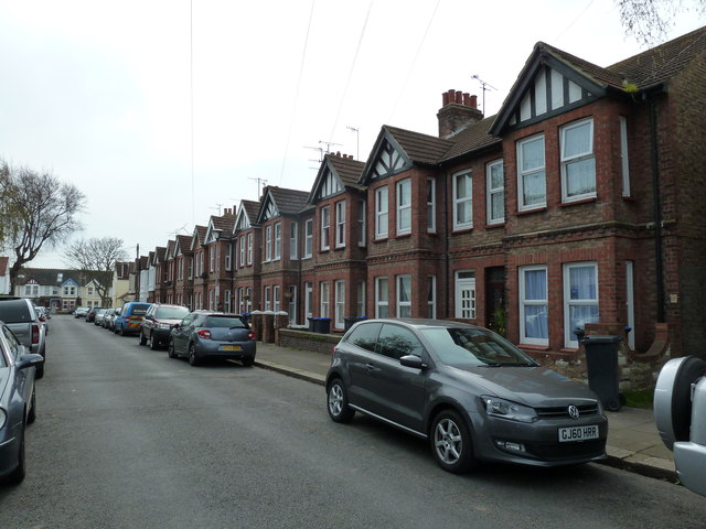 Mock tudor gables in St Anselm's Road