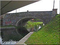 O1233 : Old road bridge across the Grand Canal near Dolphin Road, Kilmainham/Cill Mhaighneann, Dublin by L S Wilson