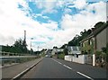 The lower end of Glenariff Road, Glenariff/Waterfoot