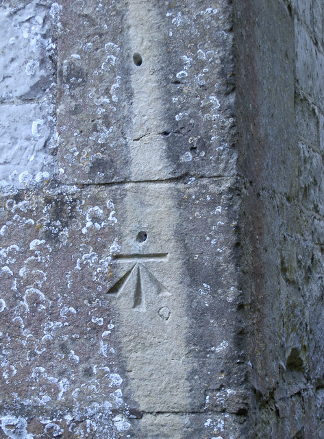 Benchmark on St Mary's, Ashbury