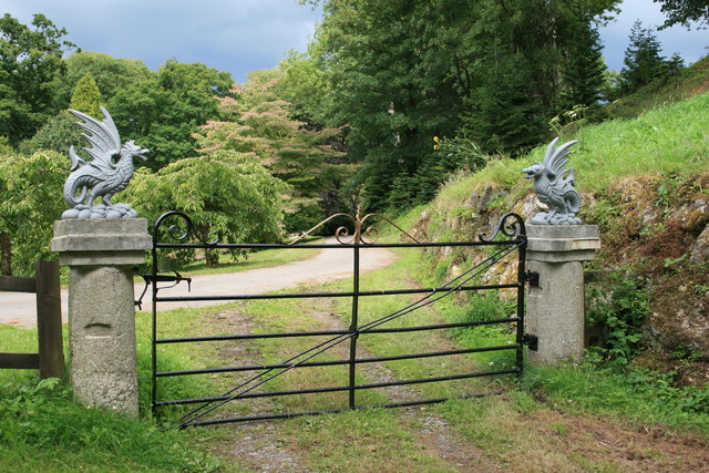Gate at Ugbrooke House