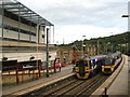 SE0641 : Keighley Station  Platforms 1 & 2 by Stephen Armstrong