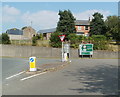 Hereford Road reaches the A465, Triley Mill