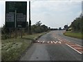 A44 approaching Bainstree Cross