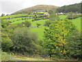 View across the incised Ghann Valley to the townland of Drumreagh