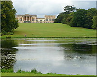 SP6736 : Stowe Park, Octagon Lake by Graham Horn