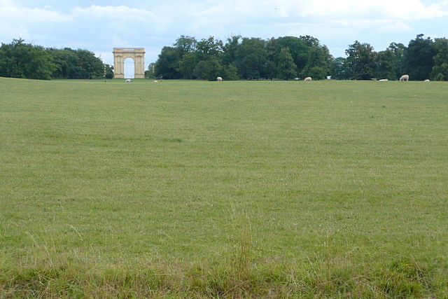 Stowe Park, pastures south of Octagon Lake