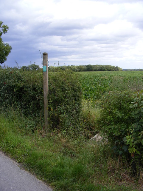 Footpath to Sandy Lane