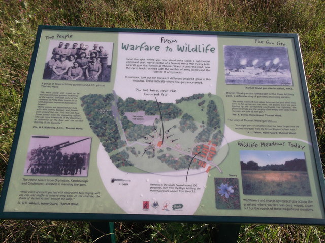 From Warfare to Wildlife Information Board 