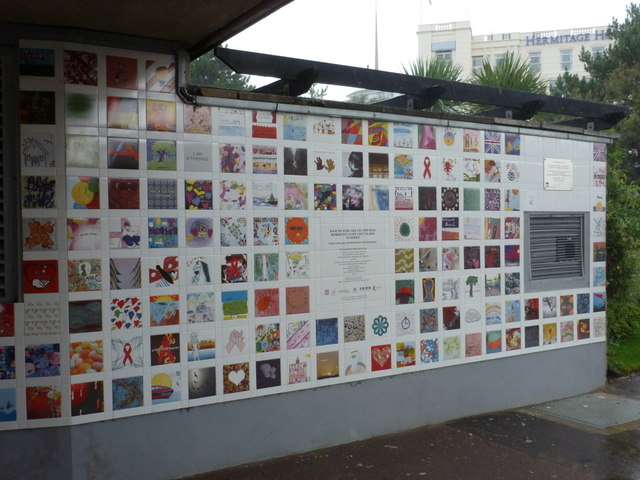 Bournemouth: AIDS memorial wall