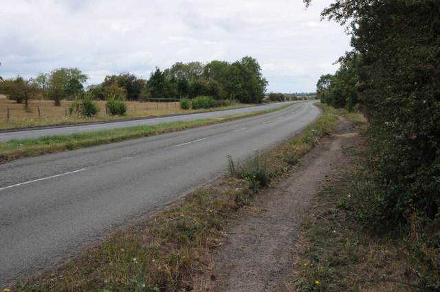 The A38 near Coombe Hill