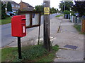 Chapel Road, Notice Board & 2, Newlands Postbox