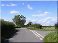 TM2358 : The Street, Monewden Staggered Crossroads by Geographer