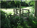 Footbridge over Candlestick Brook