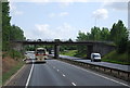 A11 approaching the B1085 bridge