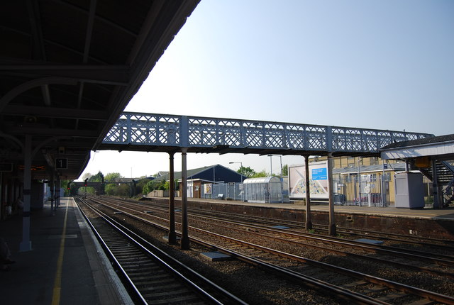 Footbridge, Paddock Wood Station