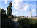 Footpath to the B1078 Ipswich Road