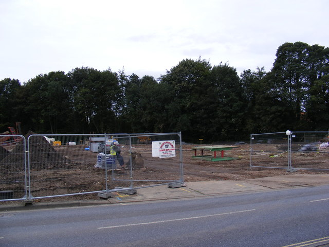 Building site in Church Street Saxmundham